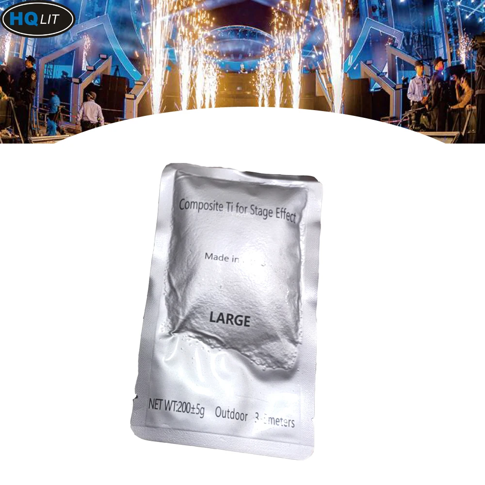 stage effect Wedding 200g Cold Spark Fireworks Composite Powder for Sparkler Machine party club show event