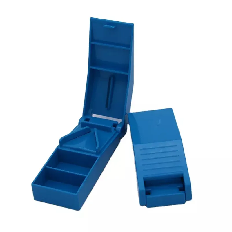Wholesale Food Grade Plastic Pill Cutter Medicine pill Crusher Tablets and Vitamins Pill Cutter Box