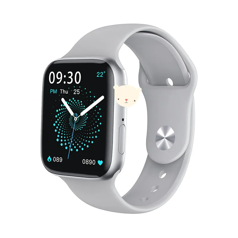  Reloj smartwatch 1 75 дюймов полный многофактурная крутящаяся кнопка длительное время работы от аккумулятора напоминание о вызове пользовательские циферблат IWO серии 6 Смарт-часы