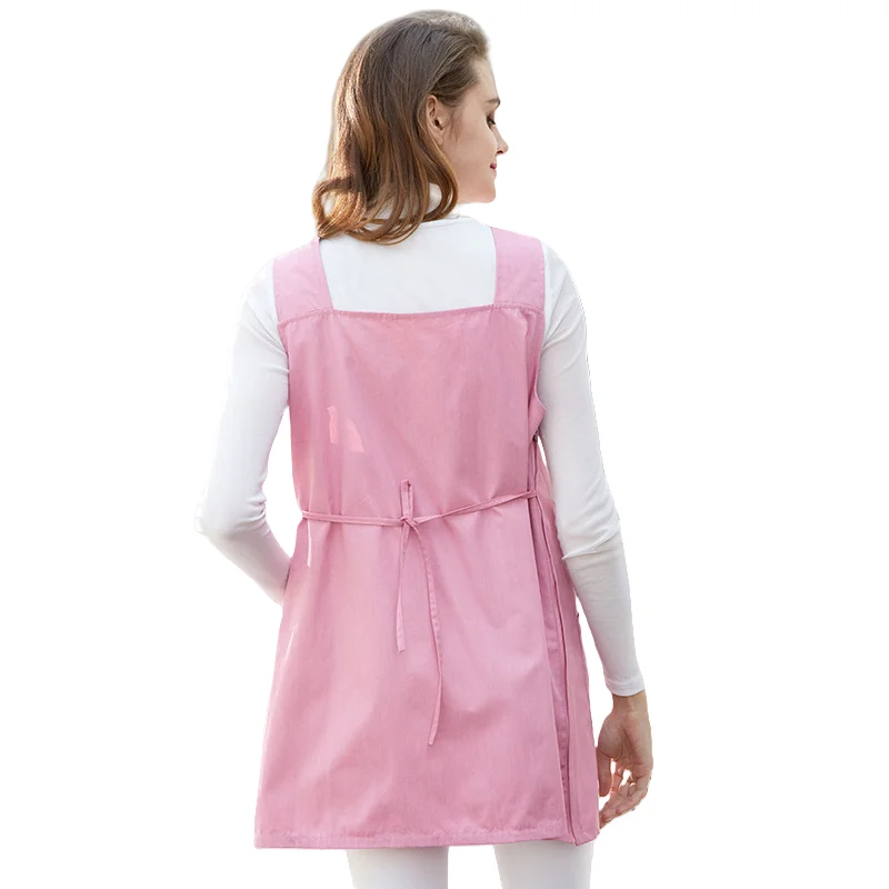 Silver Fiber Vest Protective Clothing Against electromagnetic Radiation Protection Apron for Equipment for Pregnancy