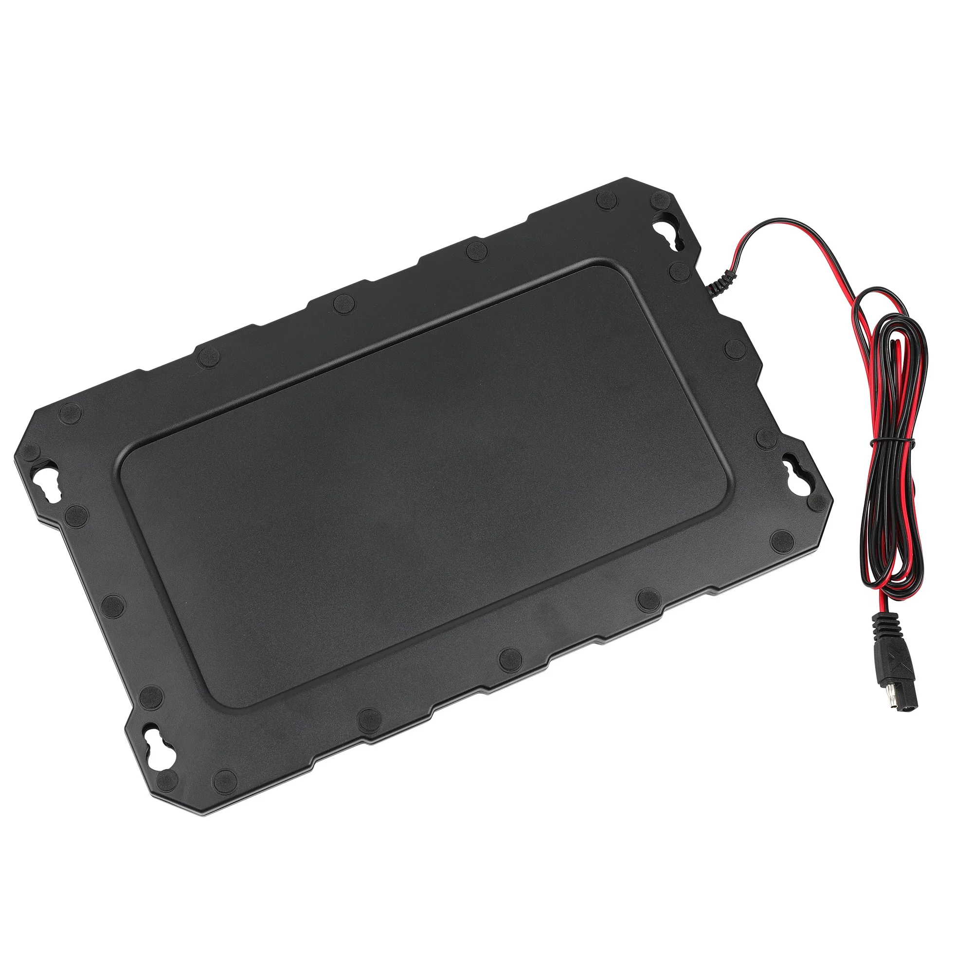 12V 9W Portable Waterproof Solar Panel Battery Trickle Charger Maintainer for Car Motorcycle Boat Marine RV Trailer