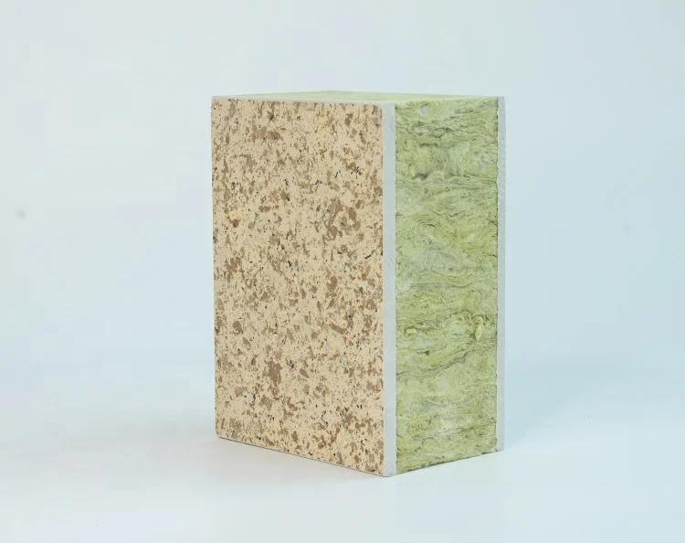 E.P China Manufacturer New Customized Eco-Friendly Rock Wool Sandwich Insulation Panel