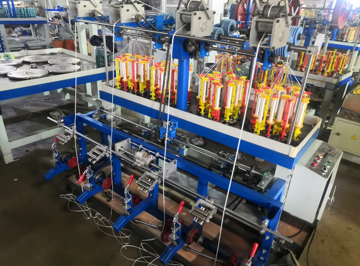 Rope machine factory supplied 16 strand diamond rope knitting machine braiding machine