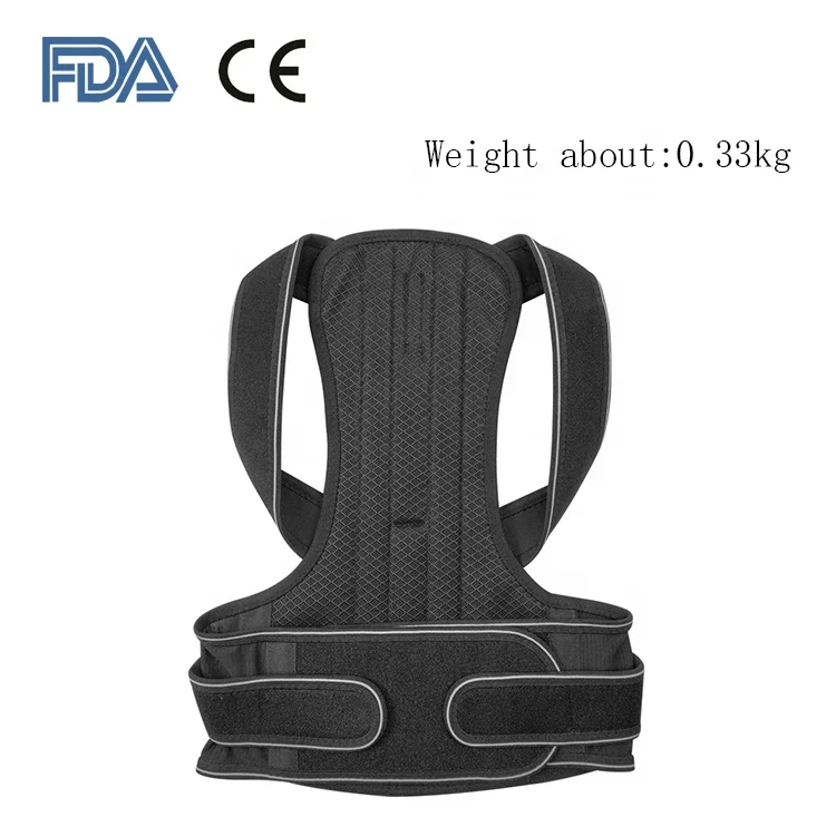 
Tall and straight posture steel plate supports posture correction with hunchback braces 