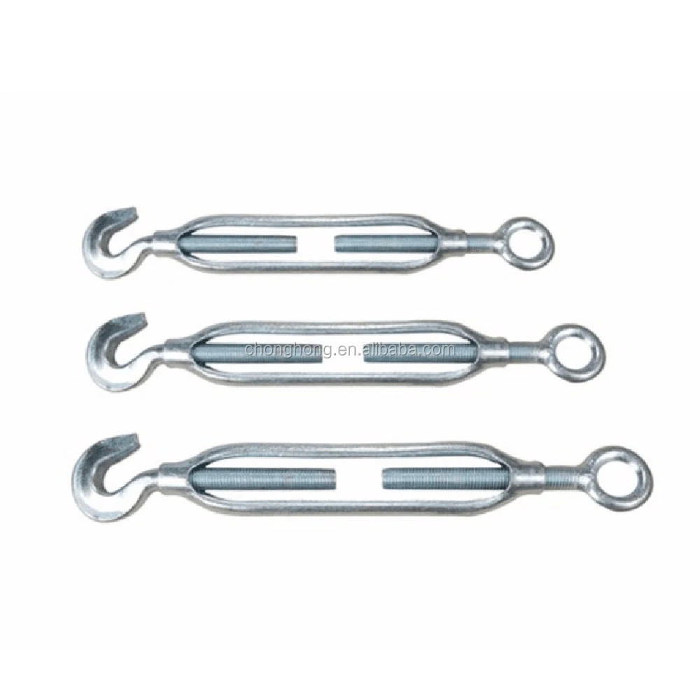 12 мм JIS Тип оцинкованный провод Roep с крюком и глазом