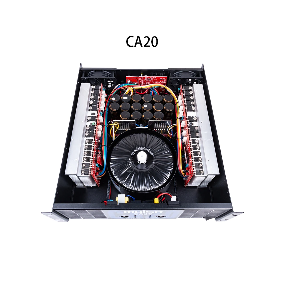 CA20 Professional Subwoofer Power Amplifier 2 Channel 2*1300W  Audio Sound Standard Power Amplifier For Stage