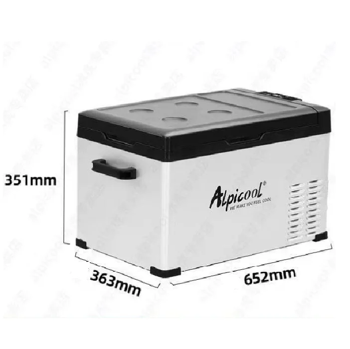 Portable 12v 24v DC Camping Electric Car Refrigerator Compressor Car Fridge