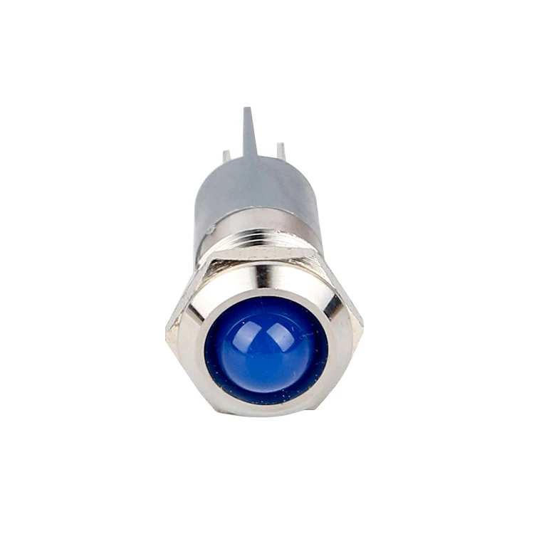 
12mm metal 220v mini led phone call indicator light 