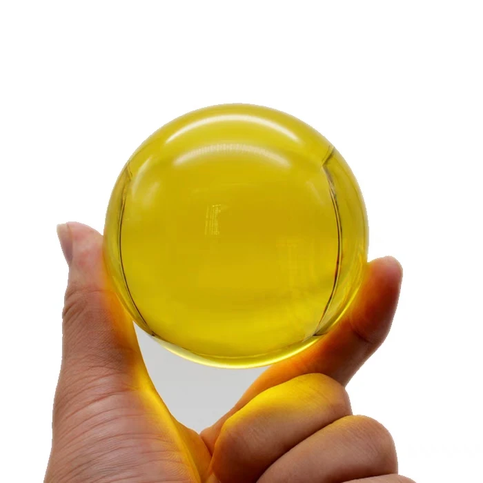 Цветные круглые рождественские украшения Мраморная игрушка однотонный Прозрачный большой хрустальный стеклянный шар