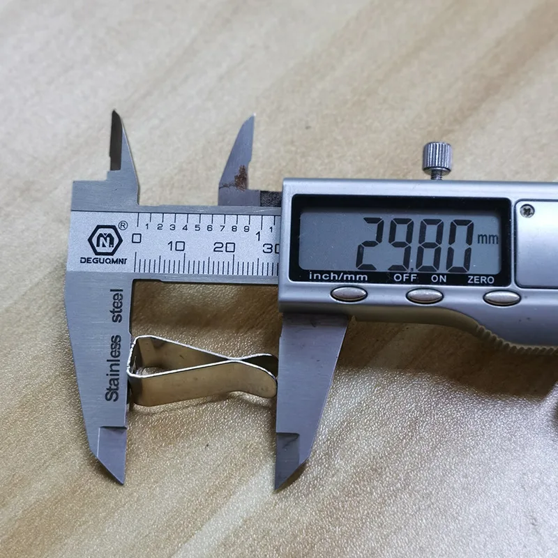 Non-Tube Round Hole Clamp Manganese Iron Electroplating Exhaust Port Clamp Accessories Hardware Metal Clamp