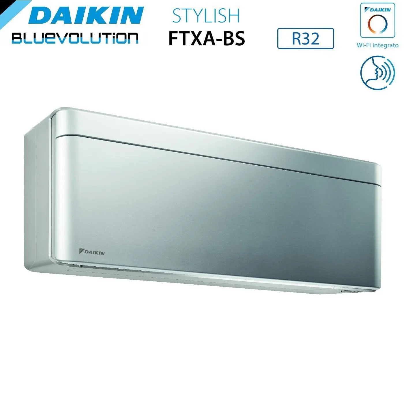 Climatizzzatore Condizionatore daekin Bluevolution двойной сплит-инвертор серия стильная серебристая 5 + 15 Кон 2MXM50A R-32 Wi-Fi Int