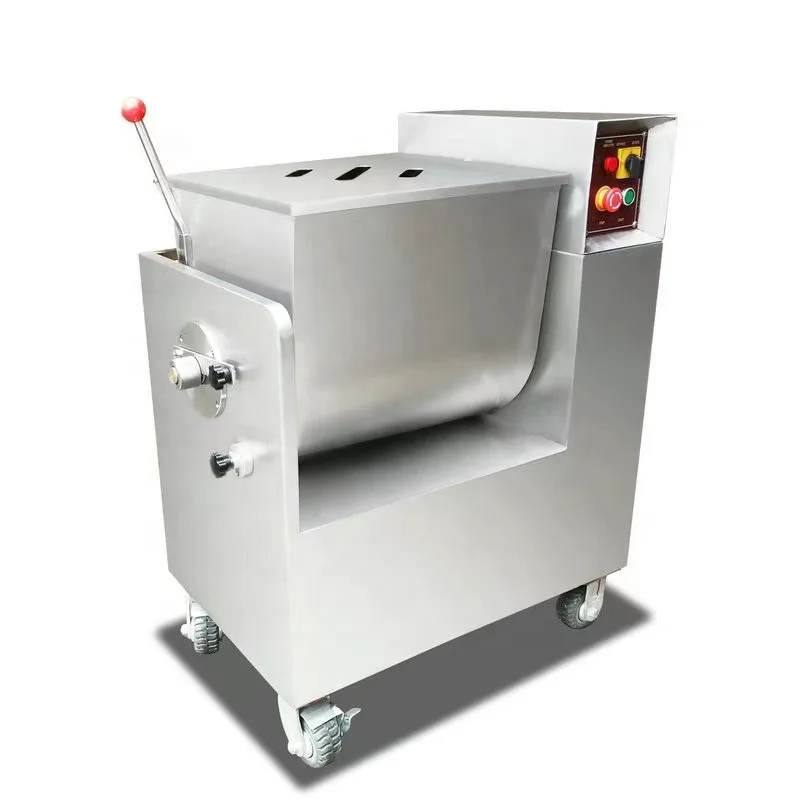 High-Quality Stainless Steel 50kg  Meat Mixer Cutter Machine Beef Pork  Mixing Machine Stuffing Mixer Machine