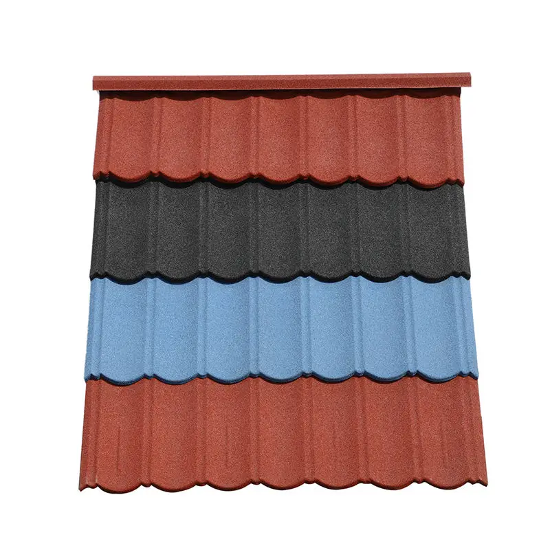 Hot Sale China Color Stone Coated Metal Roofing Tile Aluminum Zinc Steel Roofing Sheet With Best Price