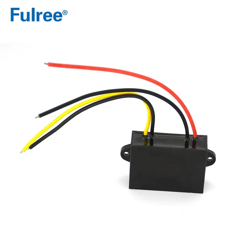 12Vdc 24Vdc to 5Vdc Converter 12V 24V to 5V 3A 5A 10A DC Buck Voltage Converter Step Down Power Module for GPS DVR Camera