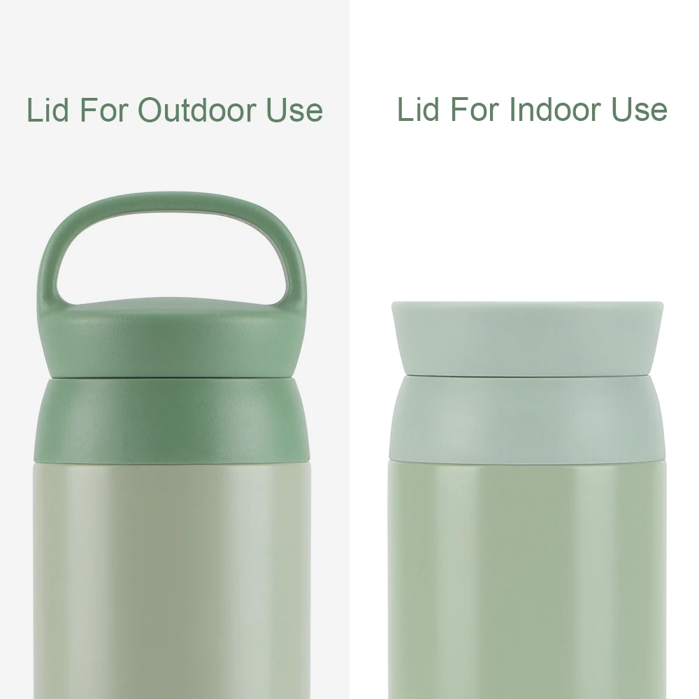 Portable Insulated Double Wall 12 oz Custom Logo and Color Stainless Steel Vacuum Flask