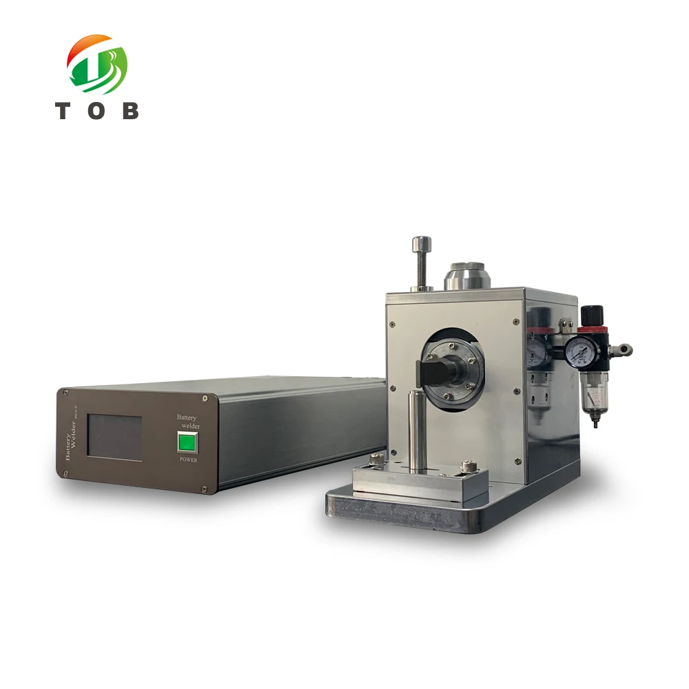Ultrasonic Spot Welder for 18650 Battery Cell Aluminum Tab and Cap Welding