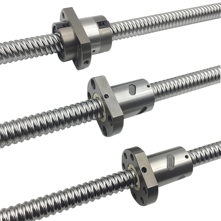 
Factory Price Ball screw nut set SFE SFY 1616 2020 2525 3232 4040 A2 bearing screw 
