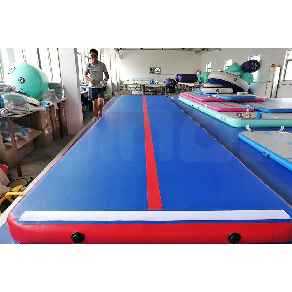 15x2x0.3m Inflatable Gymnastics Equipment Mat 15m Long Size Air Track Gym For Sport