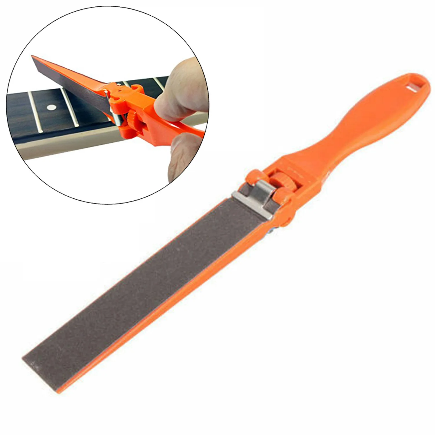 Guitar Polishing File Fret Edge Finger Board Bass Guitar Neck Polishing Grinding Tool Repair Tools