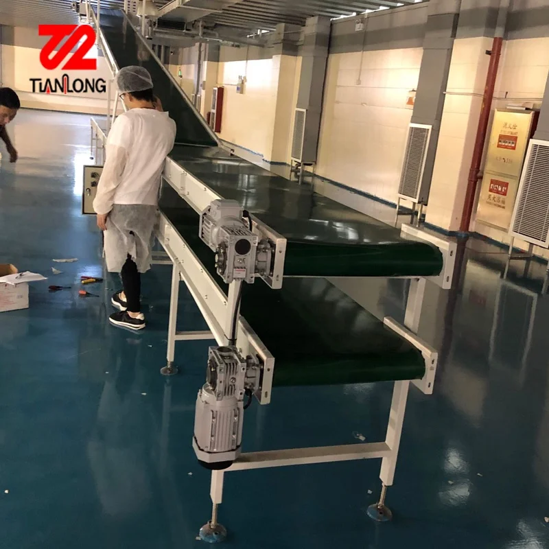 Grain Bag Incline Belt Conveyor