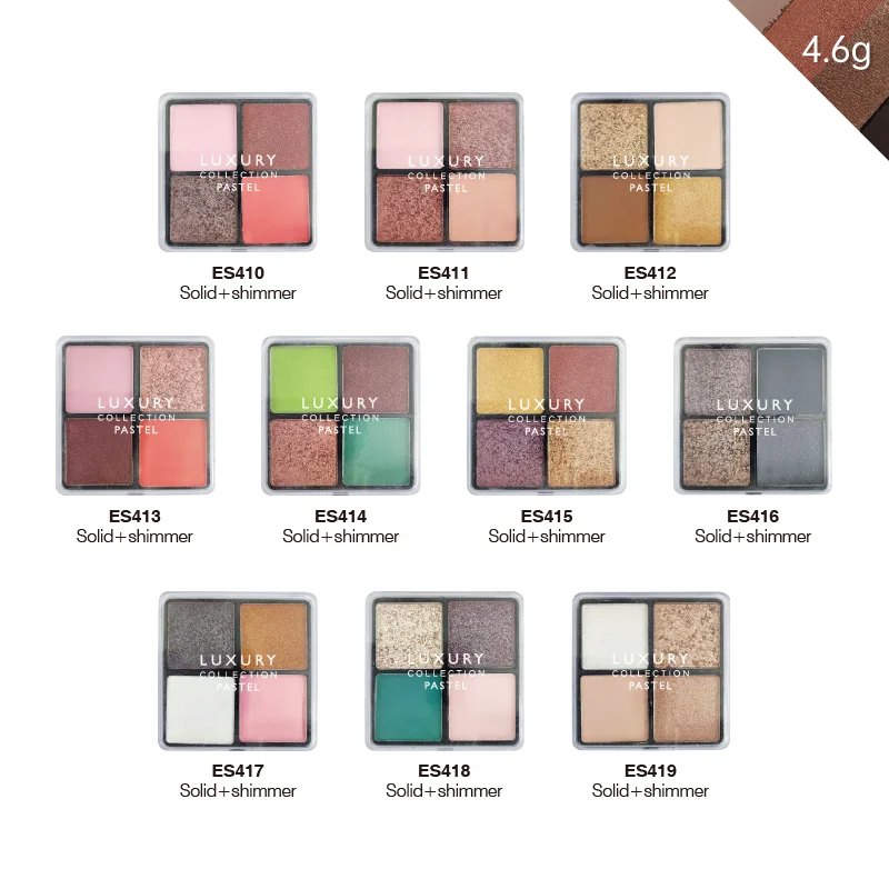 BBC eyeshadow palette private label glitter eyeshadow palette high quality