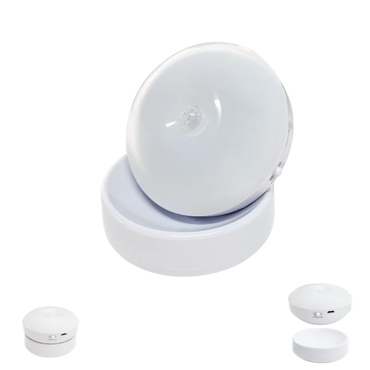 Dimmable Bedroom Living Room Flashlight Use Magnetic Fixed Room Lamps With Switch Smart Motion Sensor LED Night Lights