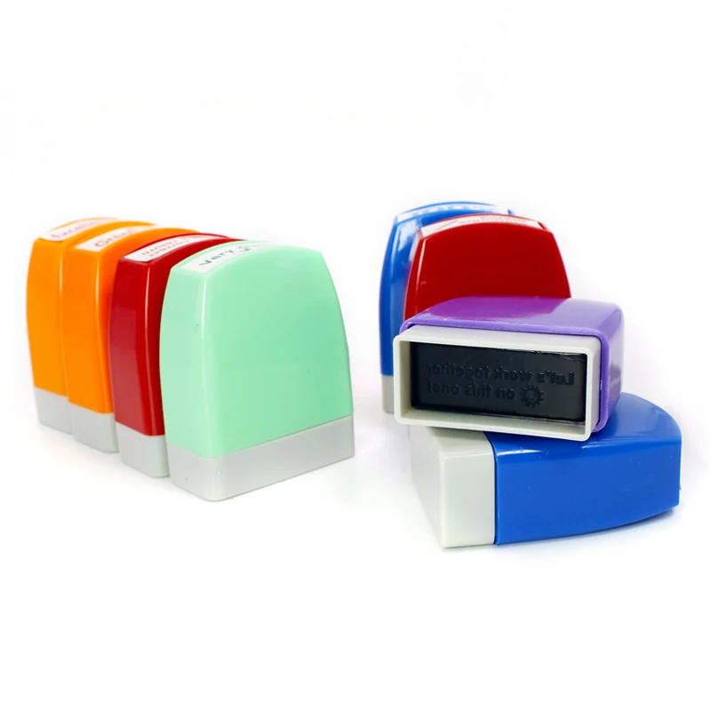 Factory Direct Sale Teacher Stamps in English Flash Rubber Stamp Photosensitive Flash Stamp