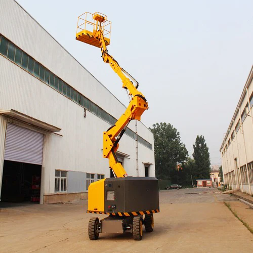Electric Bending Arm Lift Garden Maintenance Lifting Work Platforms Folding Arm Telescopic Arm Lift Truck