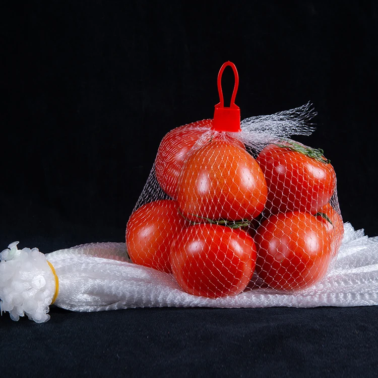 Factory Wholesale Price Custom Durable And Vegetable Knitted For Fruit And Net Mesh Bag Roll