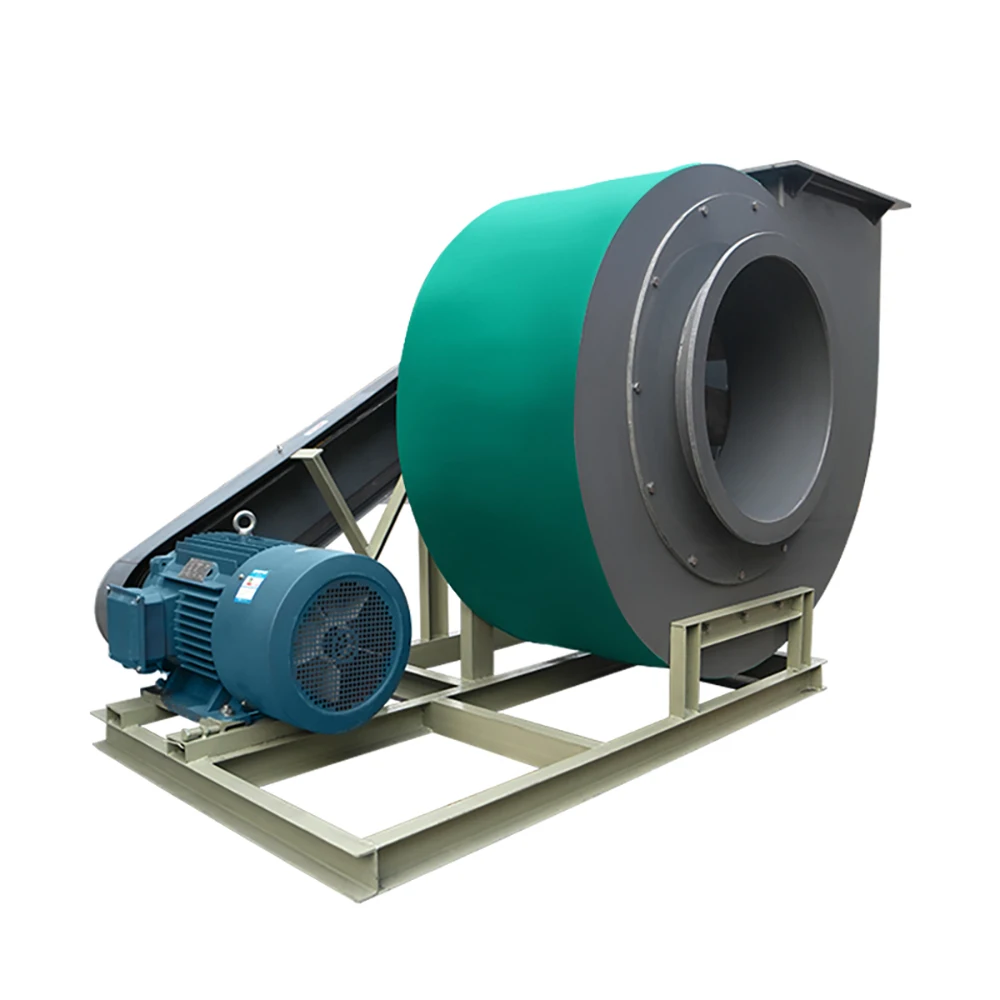 Cheap and High quality 4-72-6C belt drive centrifugal fan 14000m3/h high-speed air blower factory direct sales