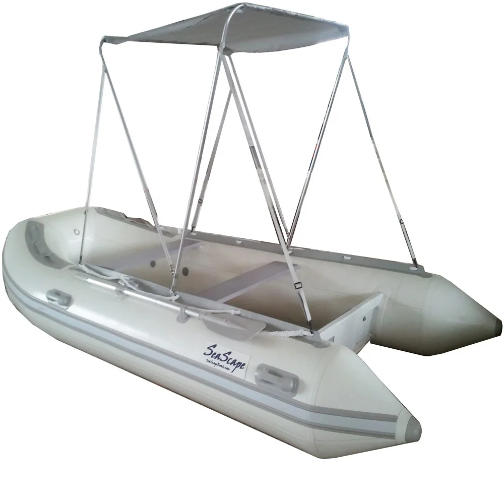 inflatable transparent glass bottom tents dinghy boats  for sale