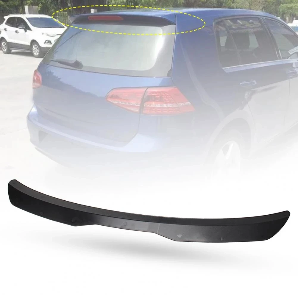 Glossy Black Rear Roof Spoiler Tail Wing Lip For Volkswagen VW Golf 6 7 MK6 MK7 GTI R Line Hatchback 2010 2011 2012 2014-2019