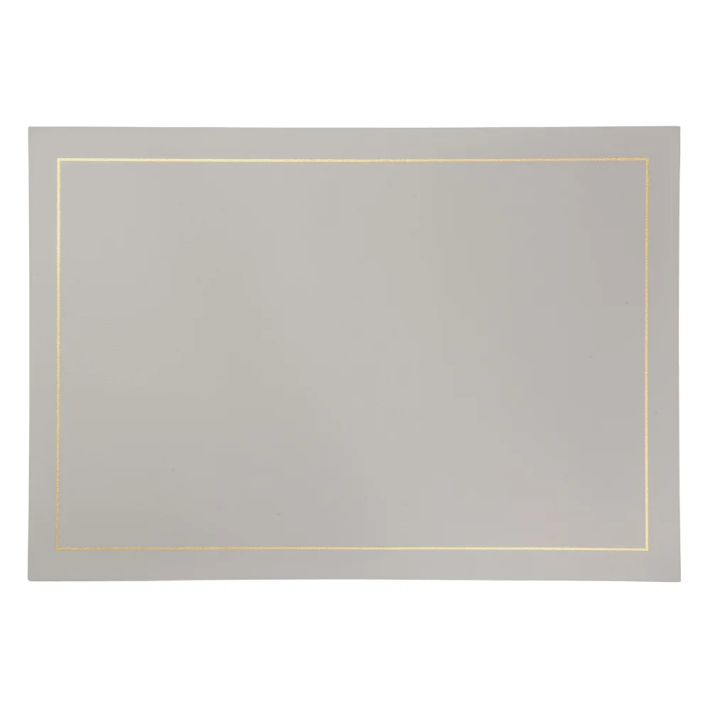 PVC leather table mat table leather mat leather crocodile round table placemats