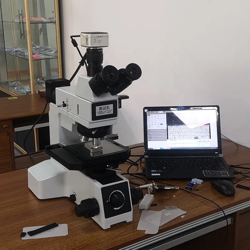 5MP 6.3MP measurement  microscope camera with Focus stacking and image stitching can capture image record video measure