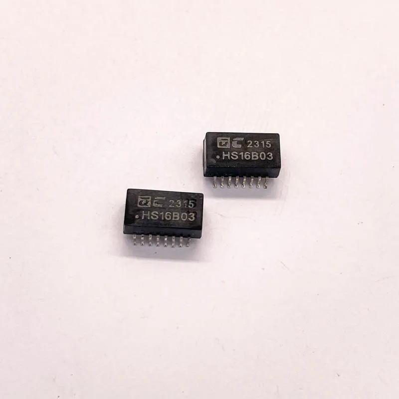 Smd 16Pin Small Network Transformer Integrated Network Filter Modules Ethernet Magnetic Lan Transformer