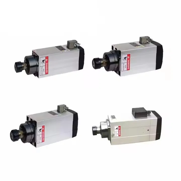 800 Вт высокоскоростной двигатель воздушного охлаждения с двойным шпинделем для гравировального станка с ЧПУ