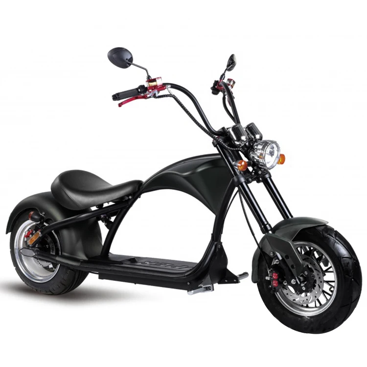 Big Wheel E Scooter Electric Moped Citycoco For Adults Electric Motorcycles