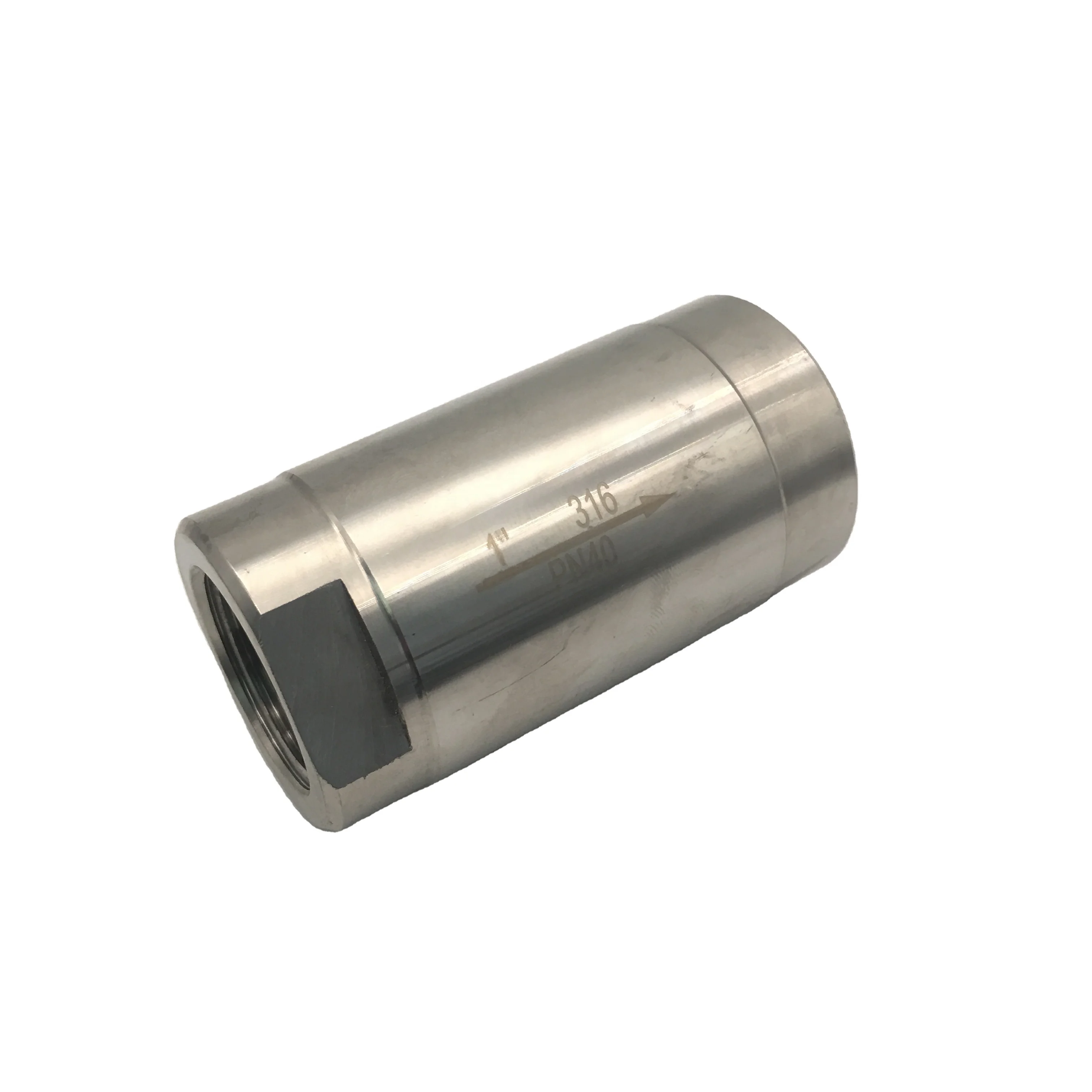  Фабрика питания Лидер продаж 1/4 'до 3' низкая цена 800PSI cf8m SS 304 316 ДНЯО BSP нержавеющая сталь 1 шт. Весна вертикальный обратный