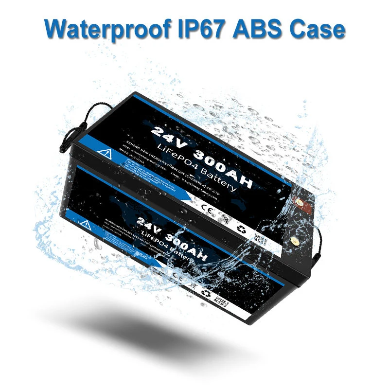 New Arrival Lifepo4 Pack Lipo4 24V 300Ah Lithium Iron Ion Battery Batterie Lfp Bateria