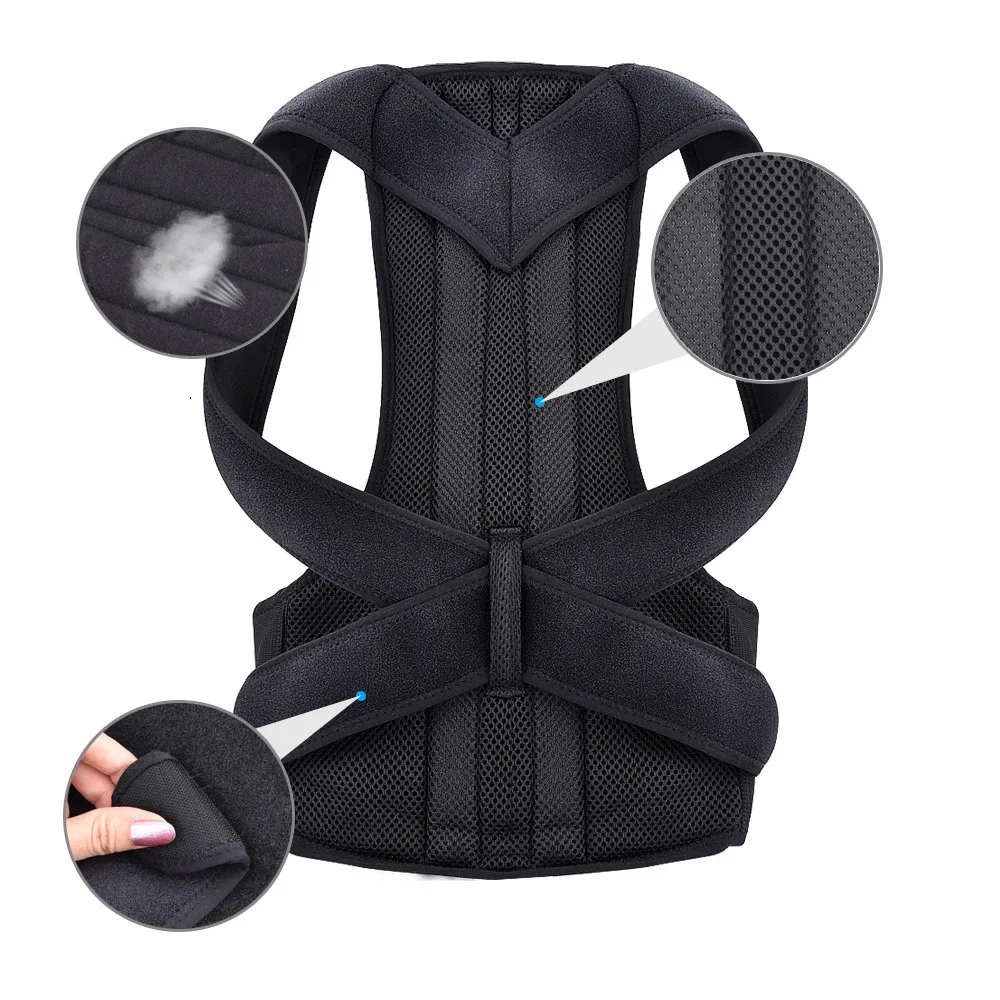 Elastic Breathable Support Medical Waist Belt Gym Lumbar Lower Back Straightener Braces Support Belt Posture Corrector