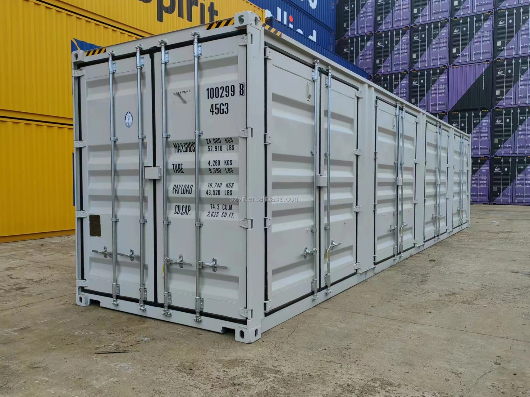 40 foot shipping container with side doors shipping containers price