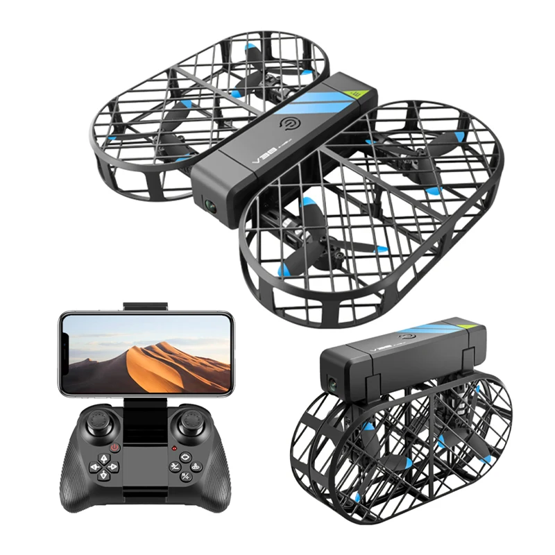 Rotation Optical Flow Remote Control Foldable Rc Quadcopter Camera Mini Drone Toys