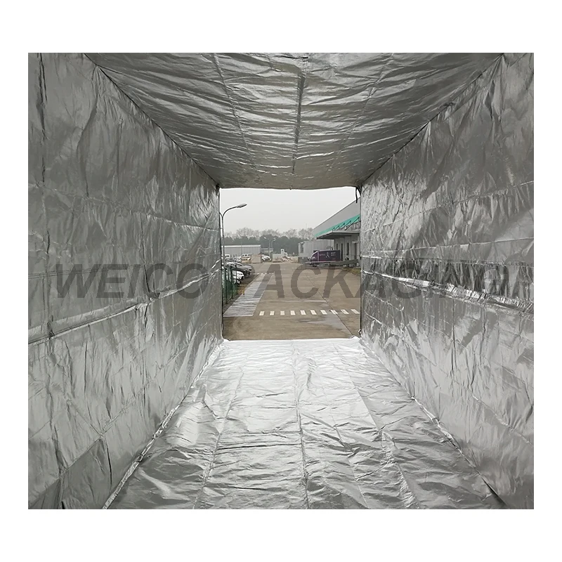 Moisture Proof Thermal Insulation Material Shipping Container Cargo Liner Bag For 20ft/40ft