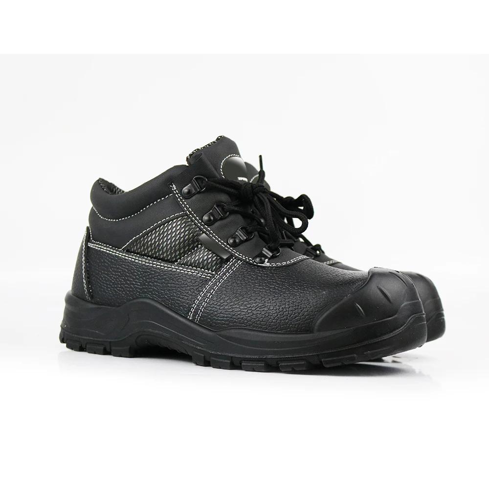 S3 standard Genuine Cow Leather With European Standard Safety Toe And Safety Midsole Safety Shoes For Men