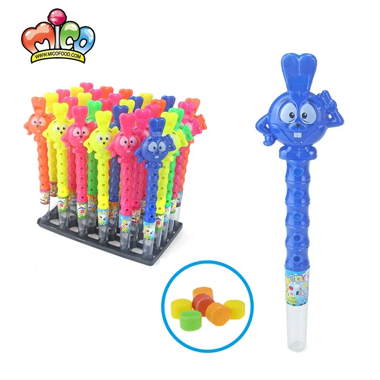 Hot Selling Dinosaur Whistle Toy With Press Candy For Kid Funny Toys  Candy