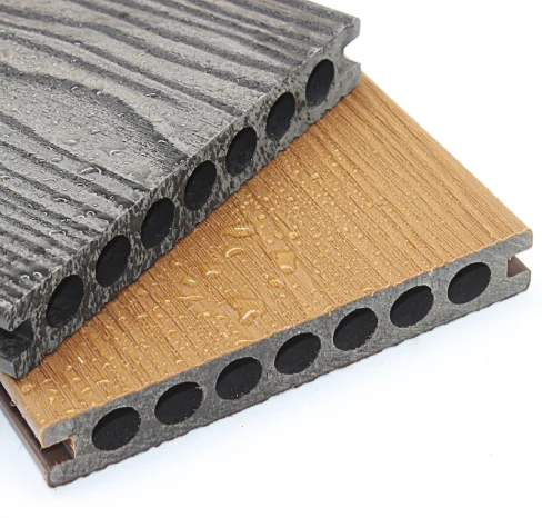 Outdoor wall 3d decorative wood panels exterior wpc Wall Cladding