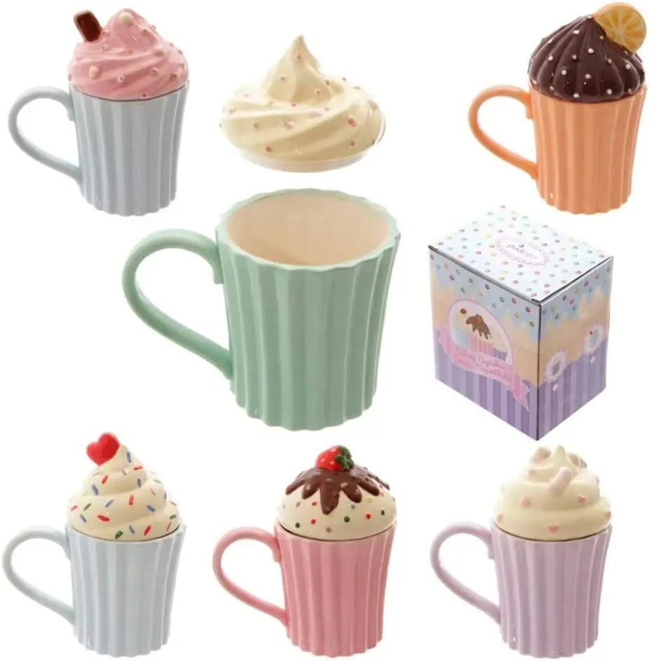 Специальный керамический кекс дизайн кофейная кружка чашка с