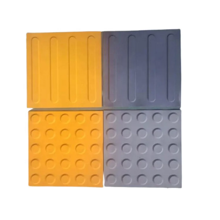 Outdoor Laying Of Pedestrian Anti Slip Pvc/Tpu Tactile Indicator Tiles For Blind People Parking Safety
