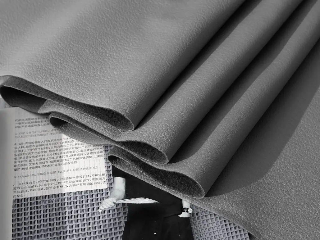 Factory wholesale ready stock  polyester Science  leather Sofa Fabric