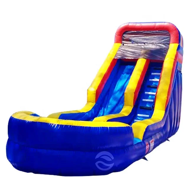 Top Quality Inflatable Swimmingful With Slide Water Slide Pool Water Slide For Sale